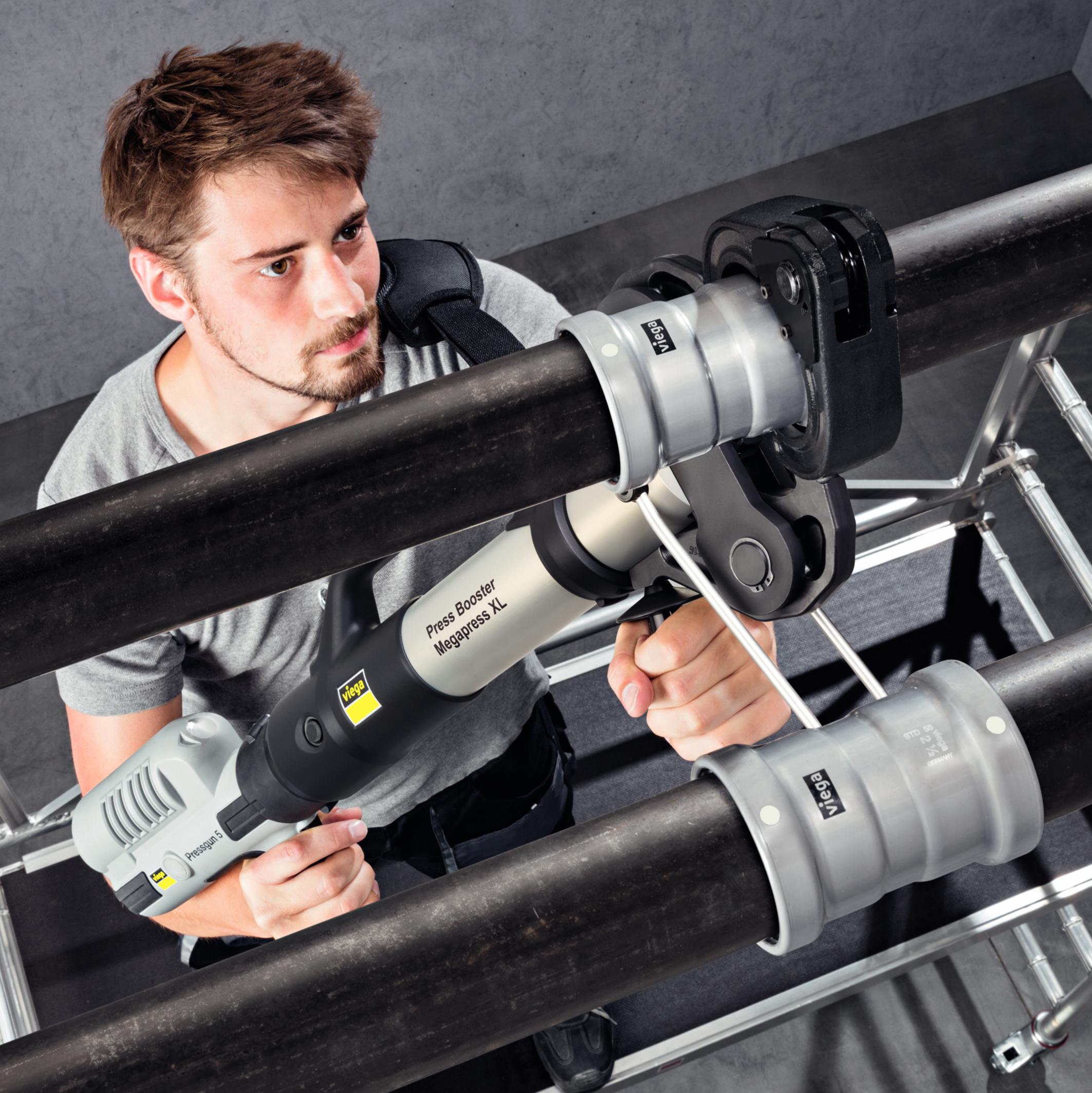 PressBooster en Megapress XL persringen tot 4 duims nu ook bij ons in de verhuur!