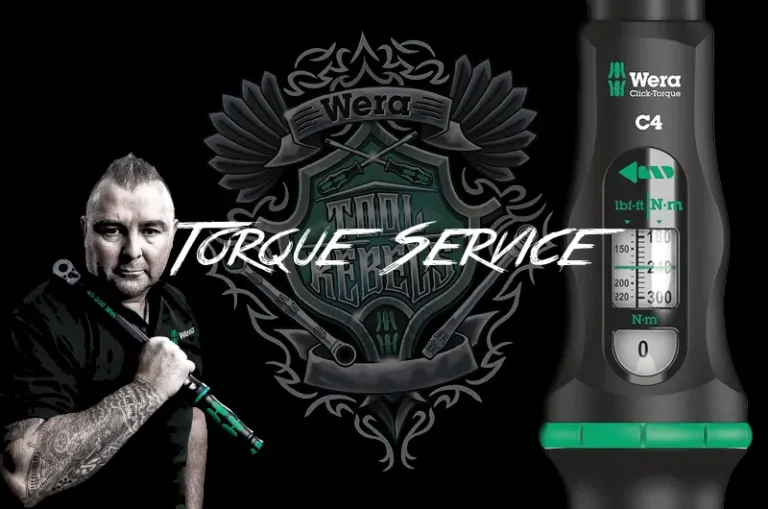 Wera Torque Service, keuren en kalibreren van je momentsleutel of momentschroevendraaier van Wera! Momentgereedschap